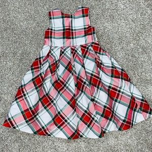 Gymboree Girls Plaid Dress with Bow
